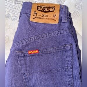 Men's Relaxed Big-John Jeans in PURPLE!
